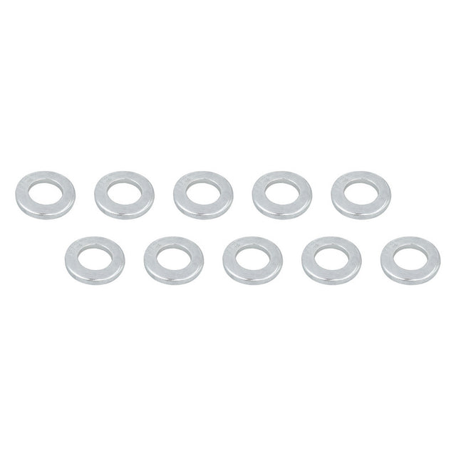 Street Pro Wheel Lug Nut Washers, Chrome, SST, Set of 10, 4mm T / 31.8mm OD - STP-WN5486-10 STP-WN5486-10