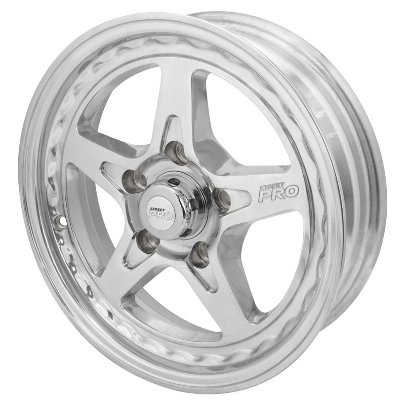 Street Pro ll V Convo Pro Wheel Polished 15x4 in. For Holden Commodore Bolt Circle 5 x 120mm (0) 2.5 in. Back Space - STP002-154000COM-POL STP002-154000COM-POL