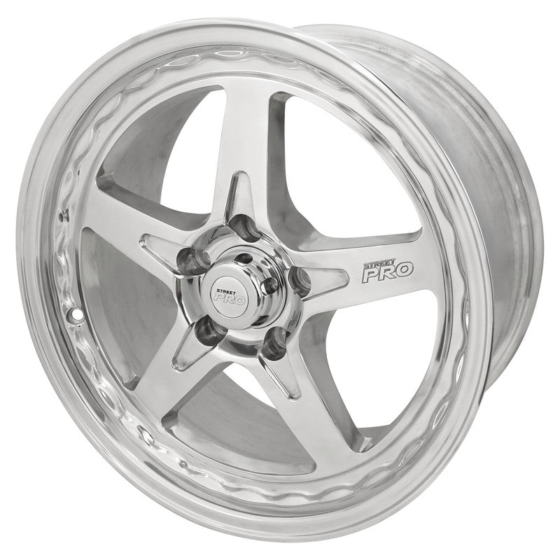 Street Pro ll Convo Pro Wheel Polished 17x8 in. Commodore, Bolt Circle 5 x 120mm (42) 6.15 in. Back Space - STP002-178000COM-POL STP002-178000COM-POL