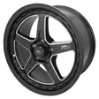 Street Pro ll XR6, XR8, Late Ford, Convo Pro Wheel Black 17x8 in. For Ford Falcon Bolt Circle 5 x 114.3mm (35) 5.875 in. Back Space - STP002-178000FAL-BK STP002-178000FAL-BK