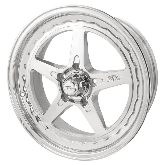 Street Pro ll Convo Pro Wheel Polished 18x7' For Holden For Chevrolet Bolt Circle 5x 4.75', (12) 4.50' Back Space - STP002-187000-POL