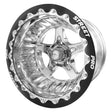 Street Pro ll Convo Pro Wheel Polished, Black Machined Bead Lock Style 15x10' For Ford Bolt Circle 5x 4.50', (-51) 3.50' Back Space - STP002-BL151005F-POL STP002-BL151005F-POL