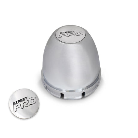 Street Pro Wheels Center Cap Suits 002/007 Series & Centerline, Push-In with 2 Decals, Chrome - STP002-CL70 STP002-CL70