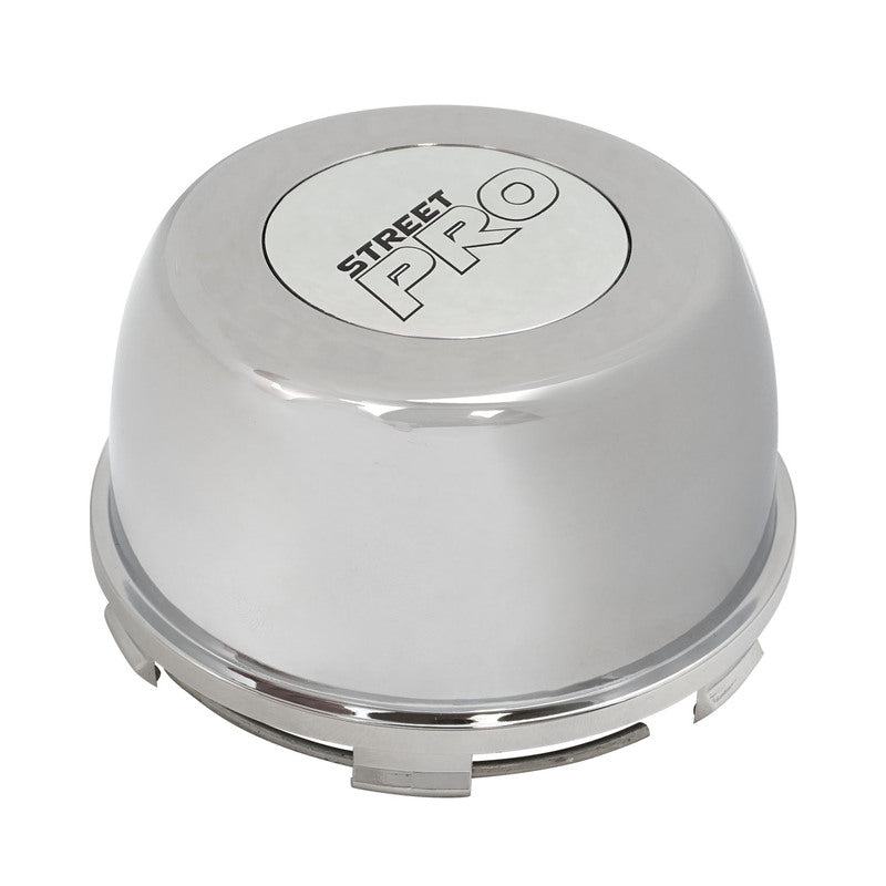 Street Pro Wheels Center Cap, Suit 002 Commodore & Late Falcon Wheels, Push-In, Polished - STP002-CL80 STP002-CL80