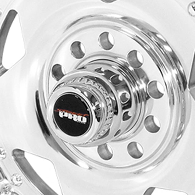 Street Pro Wheels Centre Cap, Suit 005 Series & Convo Wheels, Street Pro Decal, Chrome - STP005-15CAP STP005-15CAP