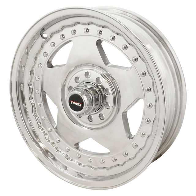 Street Pro Convo Pro Wheel Polished 17x4.5 in. For Holden For Chevrolet For Ford Dual Bolt Circle (-6) 2.50" Back Space - STP005-174500 STP005-174500