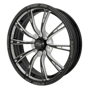 Street Pro 009 Series Forged Wheel, Front 17x4.5'' / 2.25'' Backspace (-13) / 5x120mm Bolt Circle Holden, Gloss Black Milled - STP009-174500COM-BK STP009-174500COM-BK