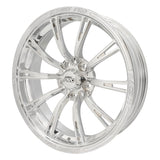 Street Pro 009 Series Forged Wheel, Front 17x4.5'' / 2.25'' Backspace (-13) / 5x4.50" Bolt Circle Ford, Polished, Each - STP009-174500F-POL STP009-174500F-POL