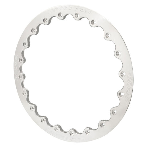 Street Pro 009 Series Rear Beadlock Ring 15'', Polished, Billet Aluminium, Each - STP009-BL001-POL STP009-BL001-POL