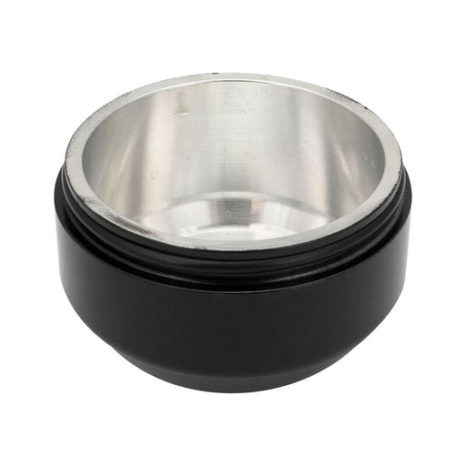 Street Pro Wheels Billet Centre Cap, For 009 Wheels, 34mm Height Installed, Press In with O-Ring, Black - STP009-CL90F-BK