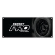 Street Pro Wheels Vinyl Banner 2500mm x 1000mm, Street Pro Logo, Each - STPBANNER25 STPBANNER25