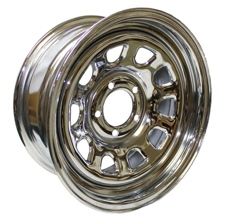 Stockcar Welded Wheel 15 X 7 Daytona Chrome