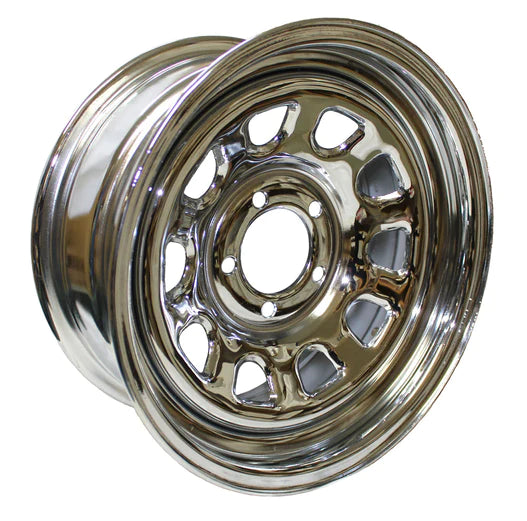 Stockcar Welded Wheel 15 X 7 Daytona Chrome