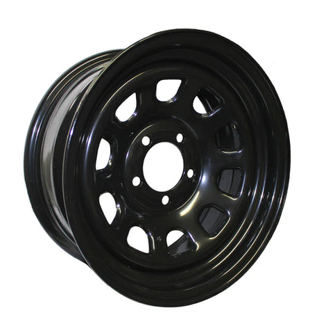 Stockcar Welded Wheel 15 X 7 Daytona Black