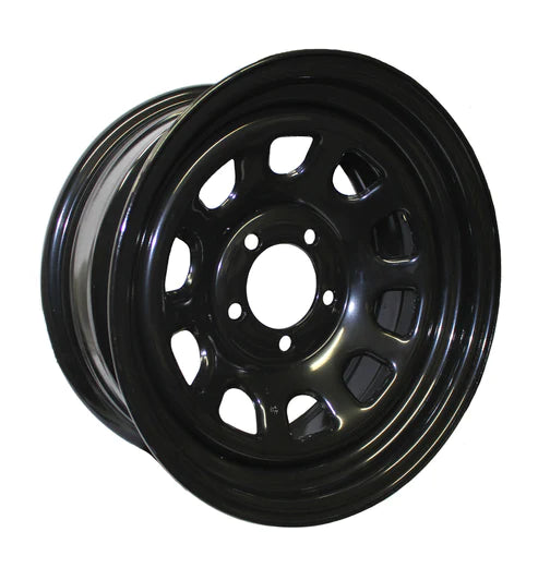 Stockcar Welded Wheel 15 X 7 Daytona Black