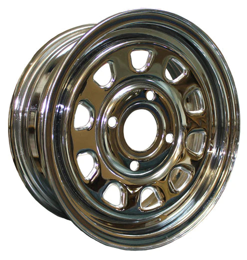 Ministock Welded Wheel 13 X 5 Daytona Chrome