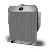 AFCO 1949-53 Ford Car Aluminum Radiator and Shroud - 81164-B-SB-N 81164-S-NA-N