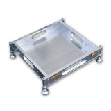 Longacre Billet Scale Pad Levelers with 1 Built-in SideSlider™ for 2 1/2" Pads - Set of 4 - 52-72842