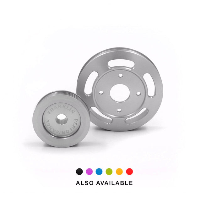 Billet Underdrive Pulley Set for Nissan RB Engines 081-005 SILVER-140mm, 081-007 SILVER