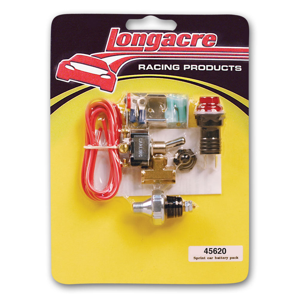 Longacre Sprint Car Battery Pack Complete Kit - 52-45620