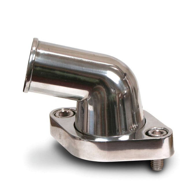AFCO Chevy Aluminum Thermostat Housing, 15 Degree Neck - 80312-15 80312-15