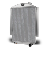 AFCO 1942-48 Ford Car Aluminum Radiator and Shroud - Chevy Engine - 80144-B-SP-N 80144-S-NA-N