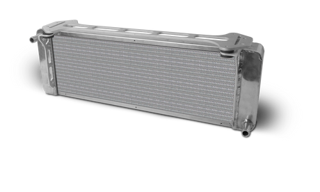 AFCO Aluminum Satin Heat Exchanger 1999-04 Ford Lightning/F150 Single Pass (L - 26-3/8”) X (W - 3”) X (H - 8-7/8”) - 80245N 80245N