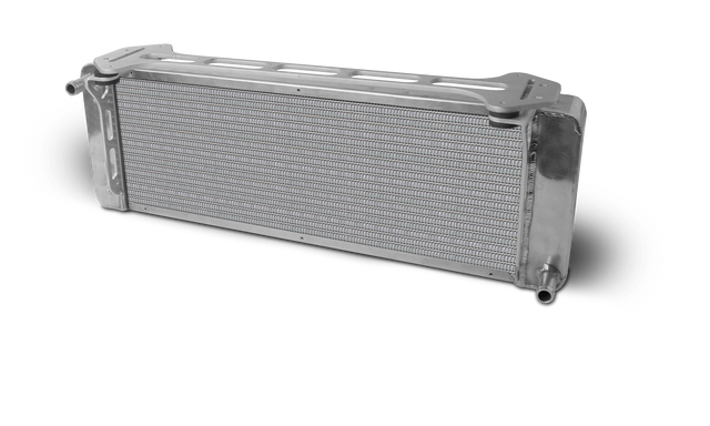 AFCO Aluminum Satin Heat Exchanger 1999-04 Ford Lightning/F150 Single Pass (L - 26-3/8”) X (W - 3”) X (H - 8-7/8”) - 80245N 80245N
