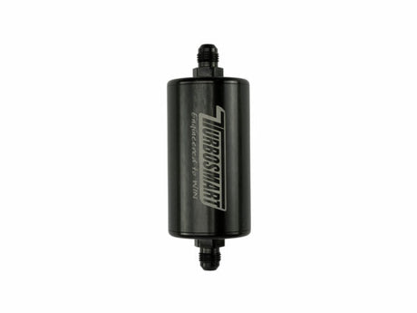 Turbosmart Inline Fuel Filter 10um -6AN Black - TS-0402-1133