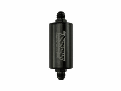 Turbosmart Inline Fuel Filter 10um -8AN Black - TS-0402-1134