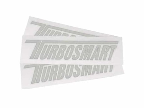 Turbosmart TS Car Decal - White 600mm x 130mm - TS-9007-1020
