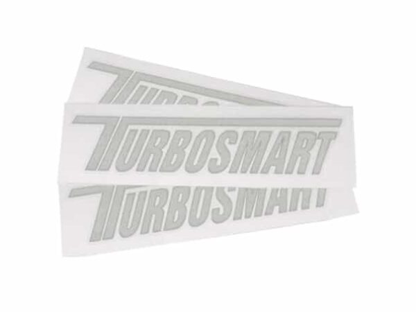 Turbosmart TS Car Decal - White 600mm x 130mm - TS-9007-1020