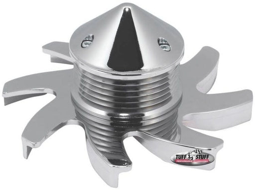 Tuff Stuff Chrome Alternator Fan & Pulley (TUF7679C) TUF7679C