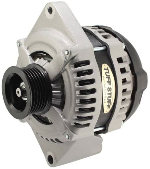 Tuff Stuff 1-Wire 225 AMP Ford Alternator, 6-Groove Pulley, Factory Cast Plus (TUF8441FC6G1W) TUF8441FC6G1W