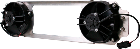 AFCO Aluminum Fan Shroud For 80275NDP 2003-04 Mustang Cobra (L - 24-1/8”) X (W - 2-3/8”) X (H - 6”) - 80275NFAN 80275NFAN