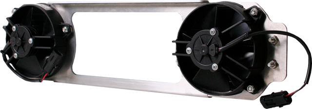 AFCO Aluminum Fan Shroud For 80275NDP 2003-04 Mustang Cobra (L - 24-1/8”) X (W - 2-3/8”) X (H - 6”) - 80275NFAN 80275NFAN