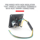 Longacre Start / Ignition Panel with WP Switch Covers