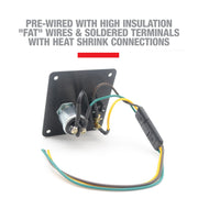 Longacre Start / Ignition Panel with WP Switch Covers