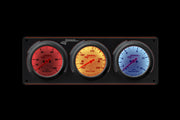 Longacre Sportsman™ Elite 3 Gauge Panel Oil Pressure, Water Temperature, Fuel Pressure