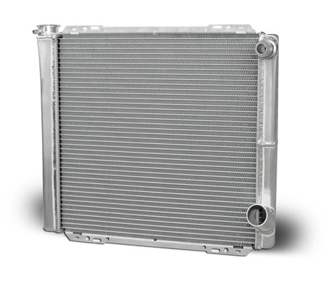 AFCO Aluminum Radiator Circle Track 22 Inch Double Pass Chevy 16AN Inlet - 80100NDP-16 80100NDP-16