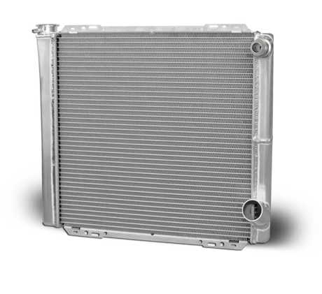 AFCO Aluminum Radiator Circle Track 22 Inch Double Pass Chevy 20AN Inlet - 80100NDP-20 80100NDP-20