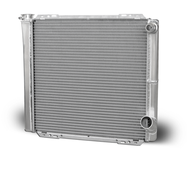 AFCO Aluminum Radiator Circle Track 22 Inch Double Pass Chevy 20AN Inlet - 80100NDP-20 80100NDP-20