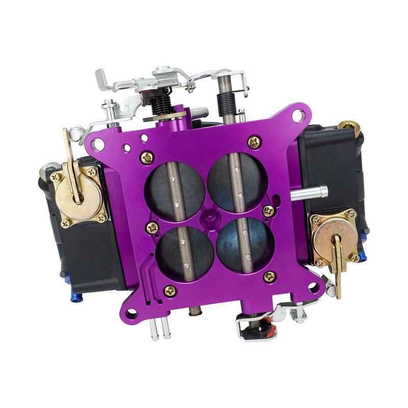 VPW Carburettor, Black 850 cfm Billet, 4150 Square Bore, 4-Barrel, Mechanical Secondary, Each - VPW-C1121-BK