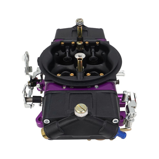 VPW Carburettor, Black 850 cfm Billet, 4150 Square Bore, 4-Barrel, Mechanical Secondary, Each - VPW-C1121-BK