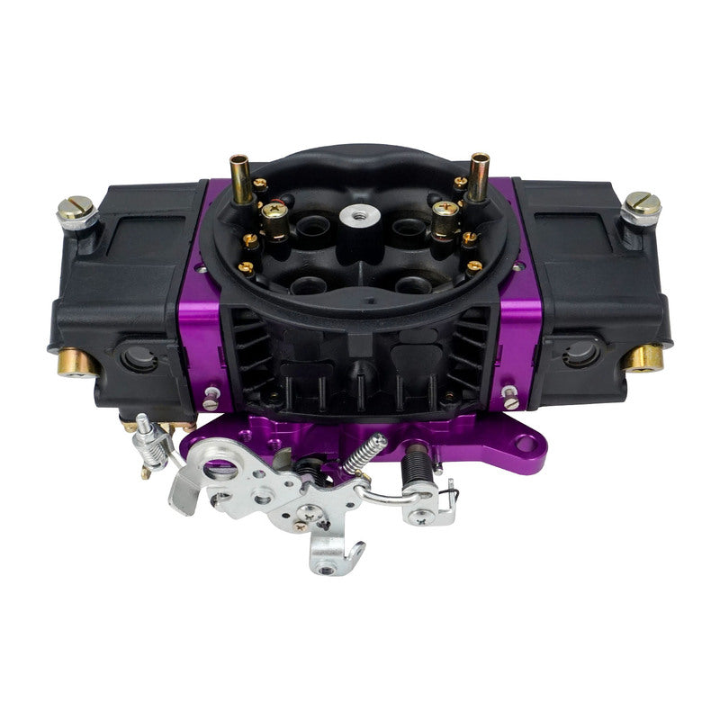 VPW Carburettor, Black 850 cfm Billet, 4150 Square Bore, 4-Barrel, Mechanical Secondary, Each - VPW-C1121-BK