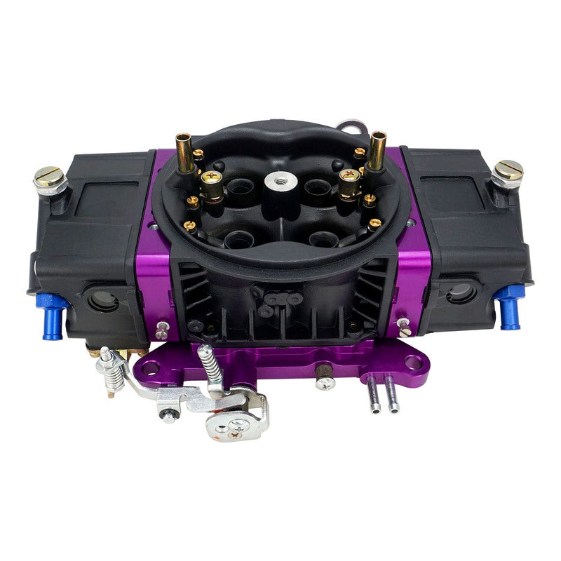 VPW Carburettor, Black Holley Style 750 cfm Billet , 4150 Square Bore, 4-Barrel, Mechanical Secondary, Each - VPW-C1127-BK