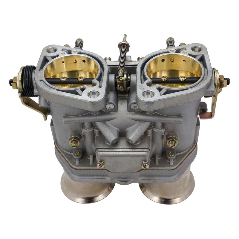 VPW Carburettor, Repro Weber Style Downdraft 48 IDF, Chrome Ram Tubes, Kit - VPW-CD48IDF