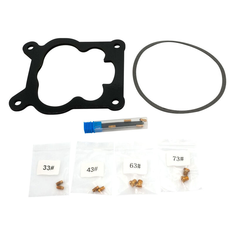 VPW Carburettor, Repro GM Quadrajet Style 750CFM, Divorced Choke, Satin Finish, Kit - VPW-CQJM750