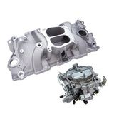 VPW Intake Manifold & Carburettor Kit, Proflow Air Dual Intake , Quadrajet Repro 650 CFM Carburettor, Kit - VPWM2101-KIT VPWM2101-KIT