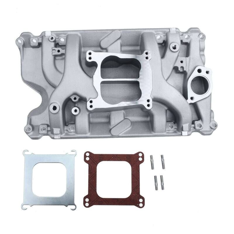 VPW Intake & Carburettor Kit, Holden V8 253-308, Air Dual Intake, Repro Holley Style 600CFM Vac Sec, Carburettor, Kit - VPWM2194-KIT